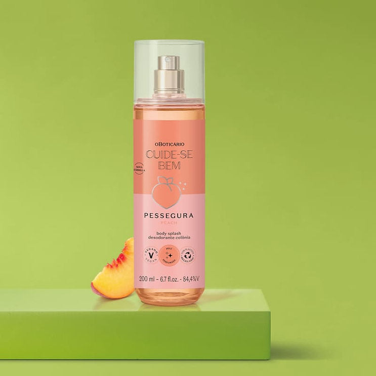 Body Splash Pessegura Cuide-se Bem, 200ml