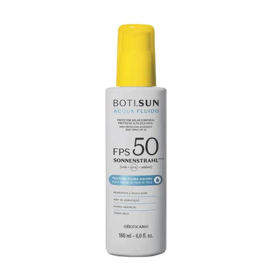 Boti.Sun Protetor Solar Corporal Spray Acqua Fluido FPS50