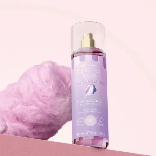 Body Splash Cuide-se Bem Algodão Doce, 200ml