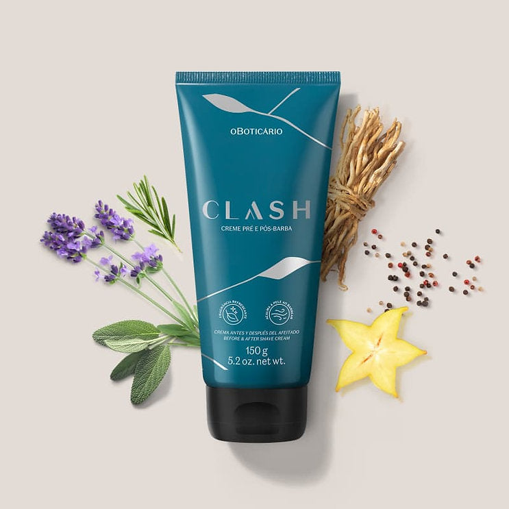 Clash Creme Pre/Pos Barba 150g