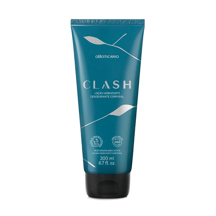Clash Loção Hidratante Corporal Masculina 200ml