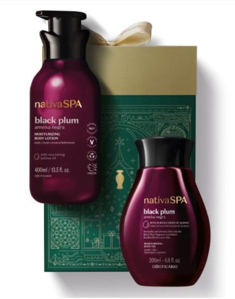 Coffret de Nattal Nativa SPA Ameixa Negra