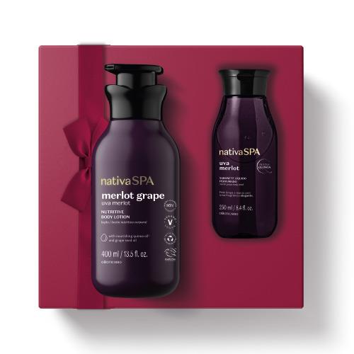 Kit de Dia do Amor Cuidado Nativa SPA Uva Merlot