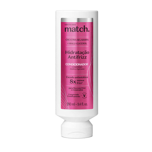 Condicionador Hidratacao Antifrizz Match 280ml