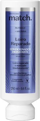Condicionador Hidratante Match Loiro Reparado, 280ml
