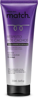Condicionador Match Respeito aos Cachos, 250ml