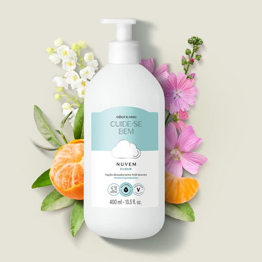 Loção Hidratante Corporal Cuide-se Bem Nuvem, 400ml