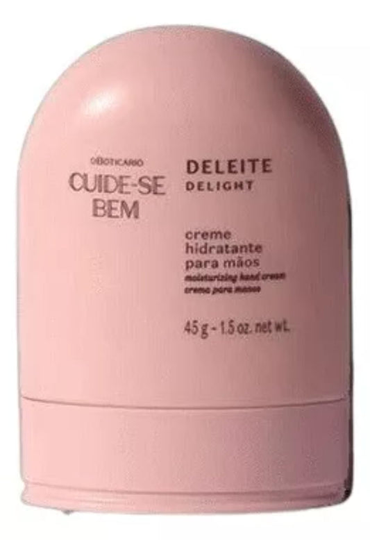 Creme Hidratante para Mãos Cuide-se Bem Deleite, 45g