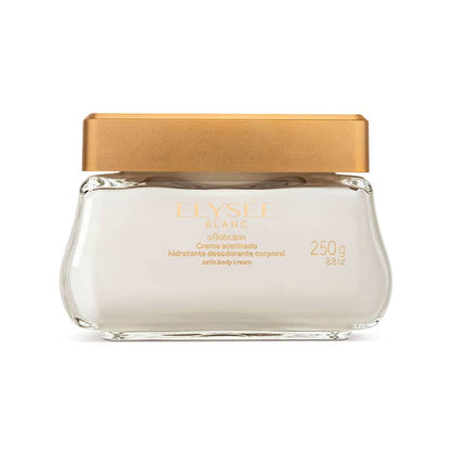 Creme Hidratante Acetinado Elysée Blanc, 250gr