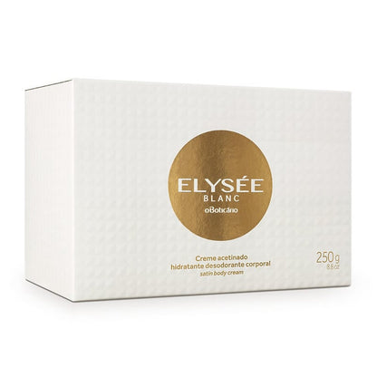 Creme Hidratante Acetinado Elysée Blanc, 250gr
