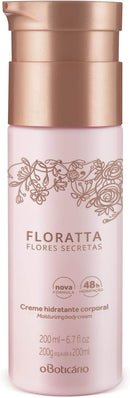 Floratta Secret Flowers Deodorant Body Hydrating Cream 200ml