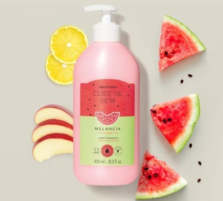Loção Hidratante Corporal Cuide-se Bem Melancia, 400ml
