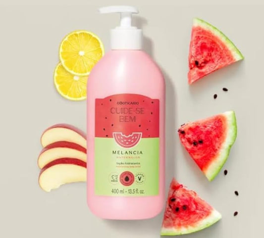 Loção Hidratante Corporal Cuide-se Bem Melancia, 400ml