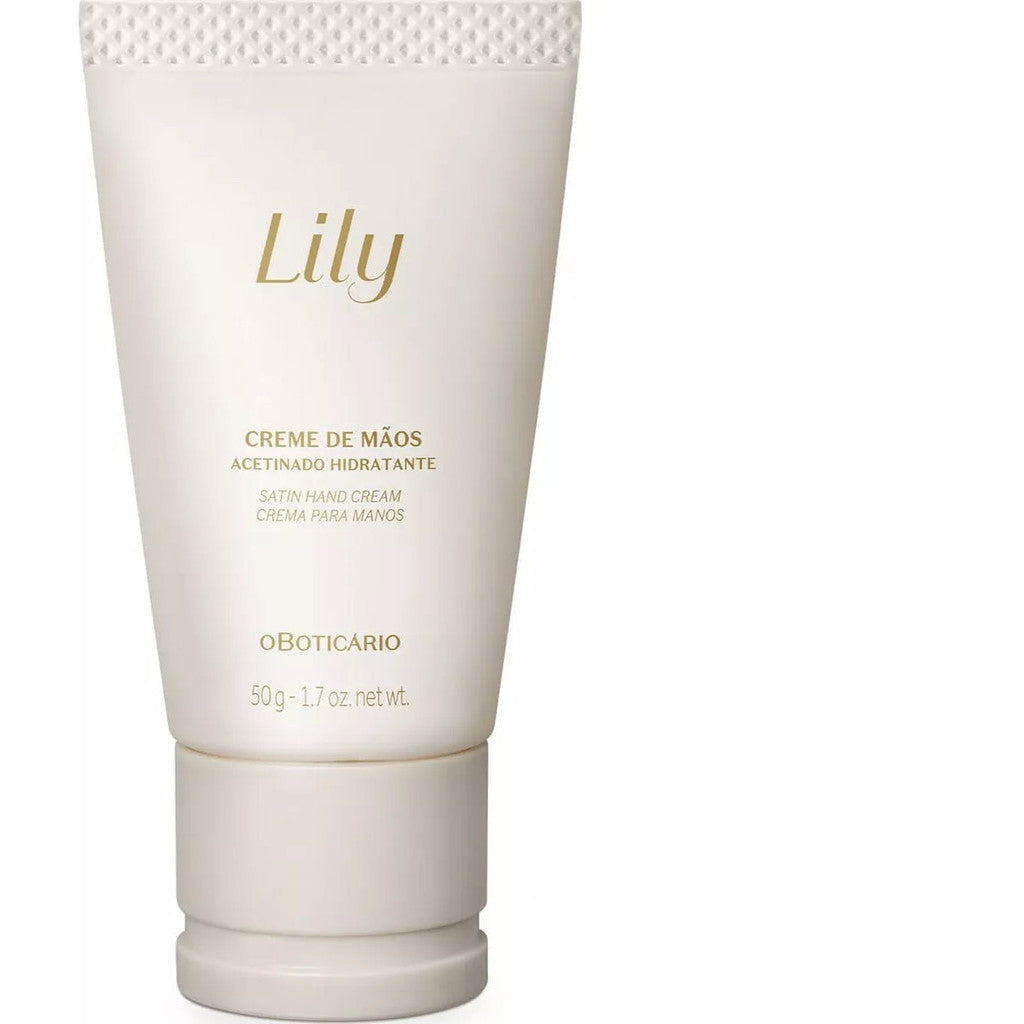Creme de Mãos Acetinado Hidratante Lily, 50g