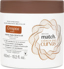 Creme para Pentear Cabelos Crespos Match Ciência das Curvas, 450ml