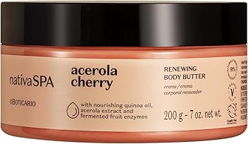 Crème hydratante régénérante pour le corps à la cerise acérola de Nativa Spa, 200 g