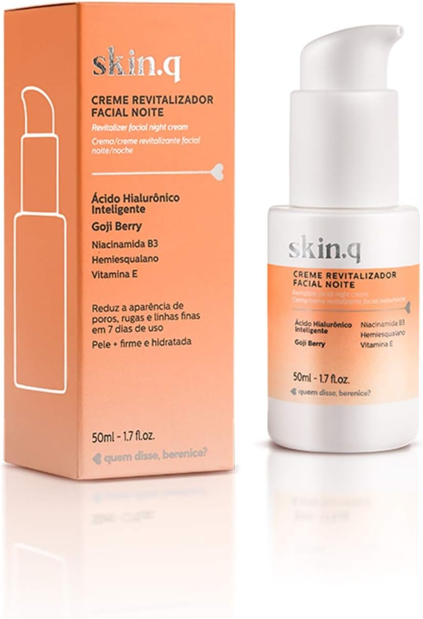 Creme Revitalizador Facial Noite Skin.q, 50ml