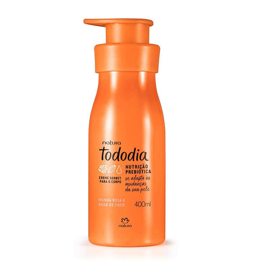Creme Nutritivo Corporal Manga Rosa e Agua de Coco - Tododia 400ml