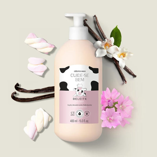 Loção Hidratante Corporal Cuide-se Bem Deleite, 400ml