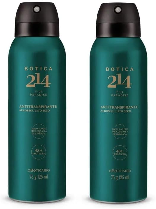 Déodorant anti-transpirant en aérosol Botica 214 avec 2