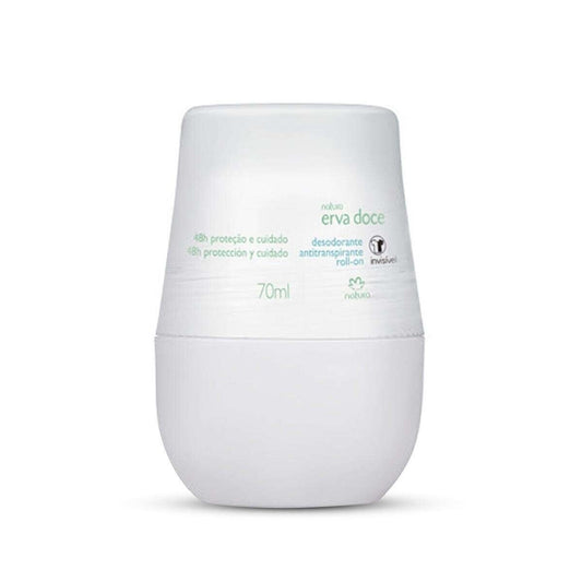 Déodorant Anti-Transpirant Erva Doce Roll-on Invisible Protection 48h 70ml