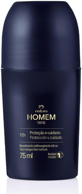 Desodorante Antitranspirante Roll-On Natura - Homem Tato