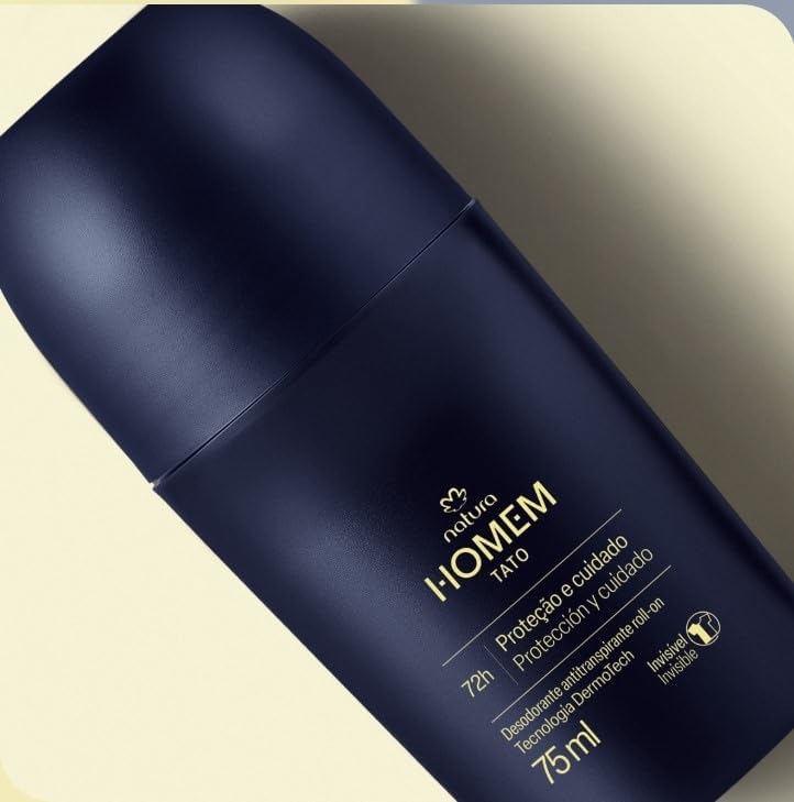 Desodorante Antitranspirante Roll-On Natura - Homem Tato