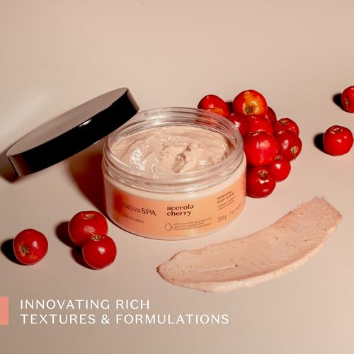 Sucre exfoliante corporel à la cerise acérola Nativa Spa, 200 g