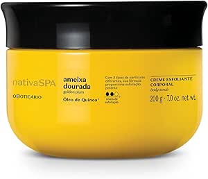 Creme Esfoliante Corporal Nativa Spa Ameixa Dourada, 200g