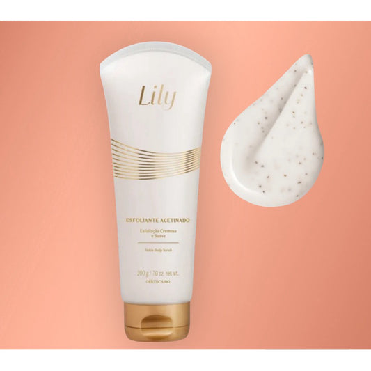 Esfoliante Hidratante Acetinado Lily, 200g