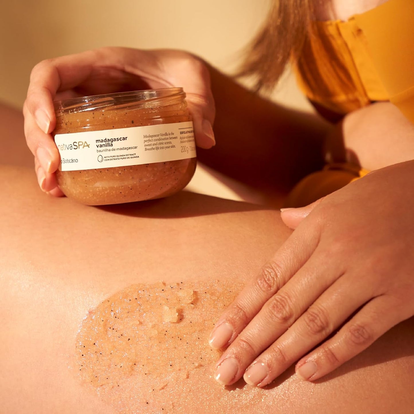 Açúcar Esfoliante Nativa Spa Baunilha de Madagáscar, 200g