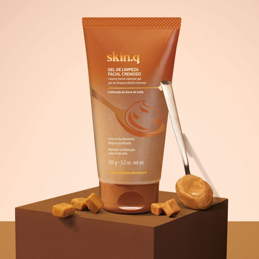 Gel de Limpeza Facial Doce de Leite skin.q, Quem Disse, Berenice?, 150g