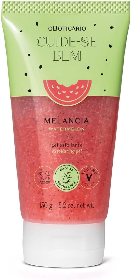 Gel Esfoliante Corporal Cuide-se Bem Melancia 150g