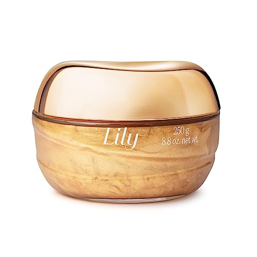 Gel Iluminador e Hidratante Corporal Lily Glow, 250g