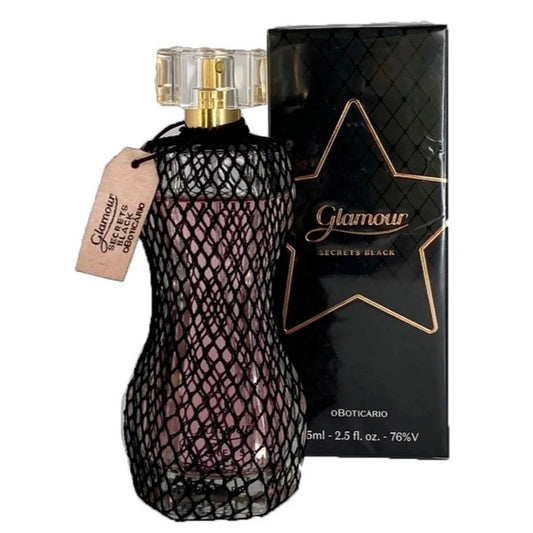 Glamour Secrets Black Eau de Toilette 75ml