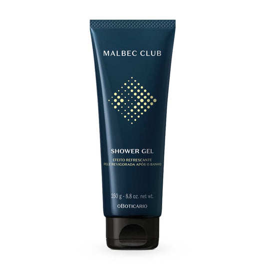 Gel douche corpo e cabelo Malbec Club, 250 g