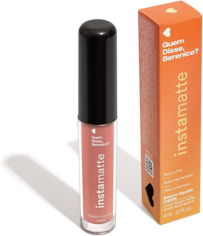 Batom Líquido Instamatte Quem Disse, Berenice?, 4ml BEGELI