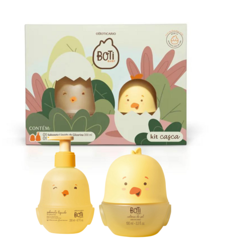 Coffret cadeau Boti Baby Sol : 100 ml d'eau de Cologne + 1 savon de 200 ml