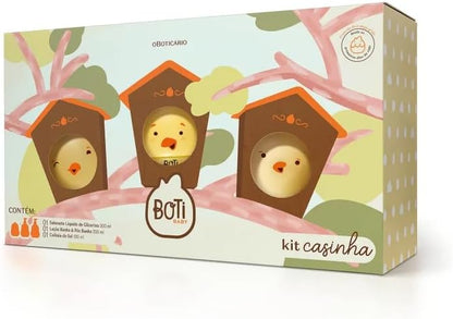Kit Boti Baby Casinha 3 Itens