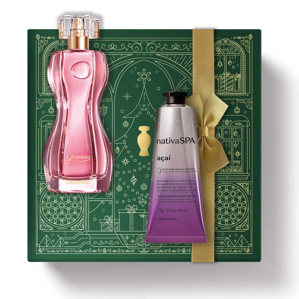 Kit de Natal Perfume Glamour + Açaí