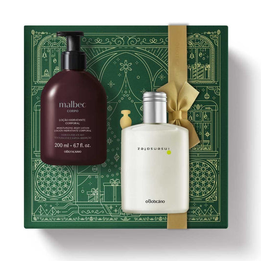 Kit de Natal Perfume Insensatez + Creme Hidratante Malbec