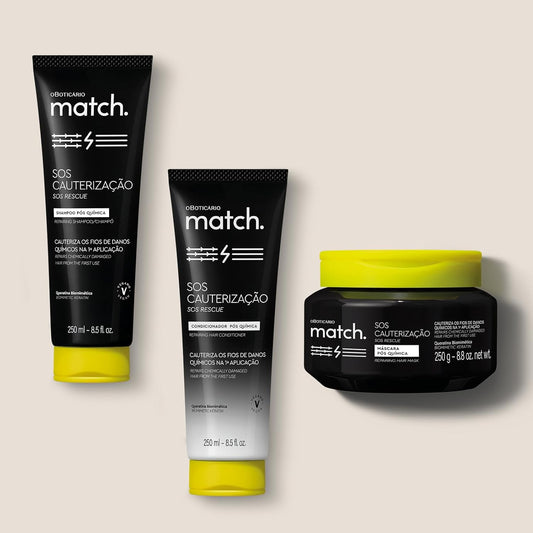 Kit de cautérisation post chimique Match SOS, 250 ml
