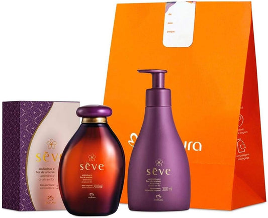 Kit Sève Amêndoas e Flor de Ameixa