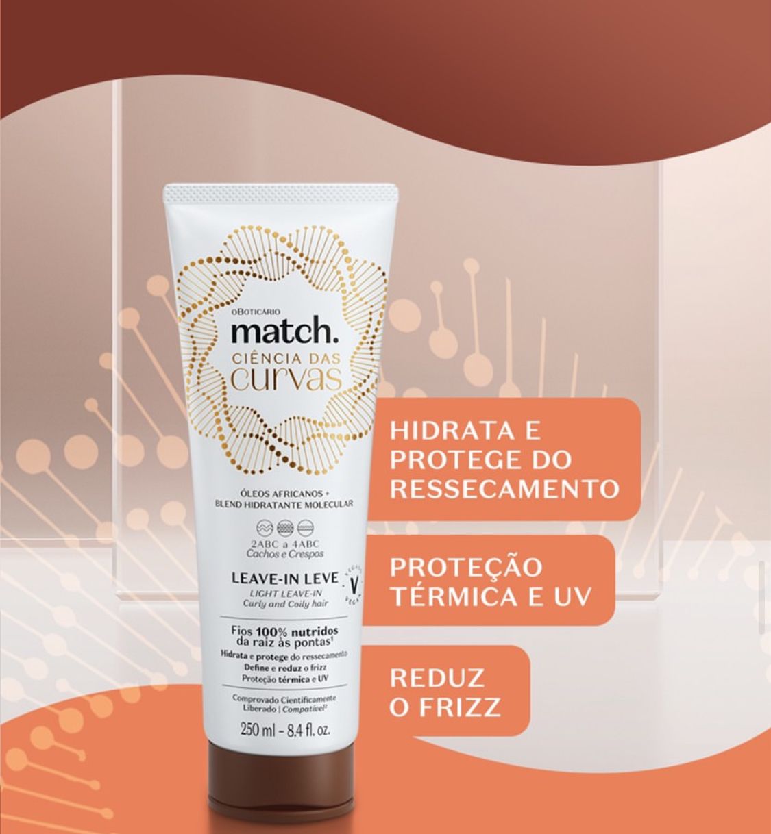 Leave In Leve Match Ciencia das Curvas 250ml