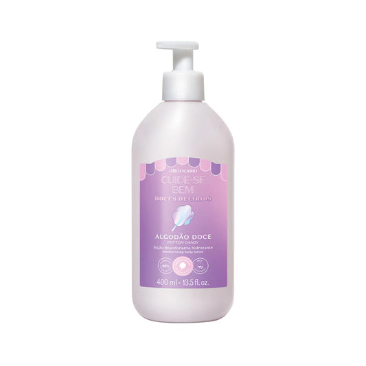 Lait Hydratant Corporel Cuide-se Bem Algodão Doce, 400ml