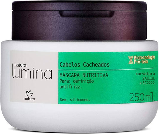 MASQUE NUTRITIF ANTI-FRISOTTIS POUR CHEVEUX BOUCLES - LUMINA - 250ML