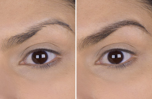 Mascara à sourcils avec fibres