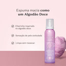 Mousse de Bain Cuide-se Bem Algodão Doce, 150ml