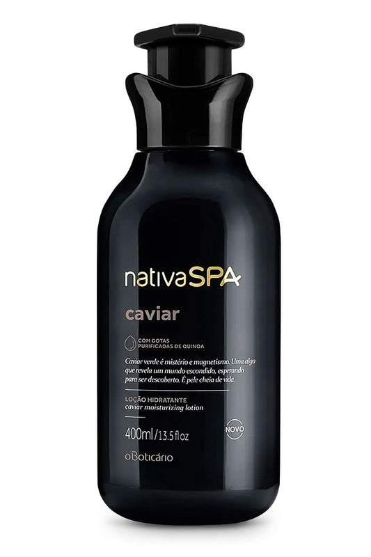 Loção Hidratante Nativa SPA Caviar, 400 ml