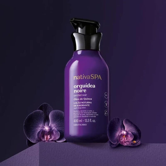 Loção Corporal Nativa Spa Orquídea Noire, 400ml